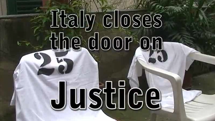 Gênes 2008 : L’Italie ferme la porte à la justice