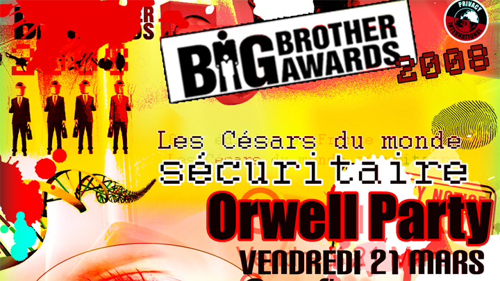 Vendredi 21 mars - Cérémonie des BIG BROTHER AWARDS (bande annonce)